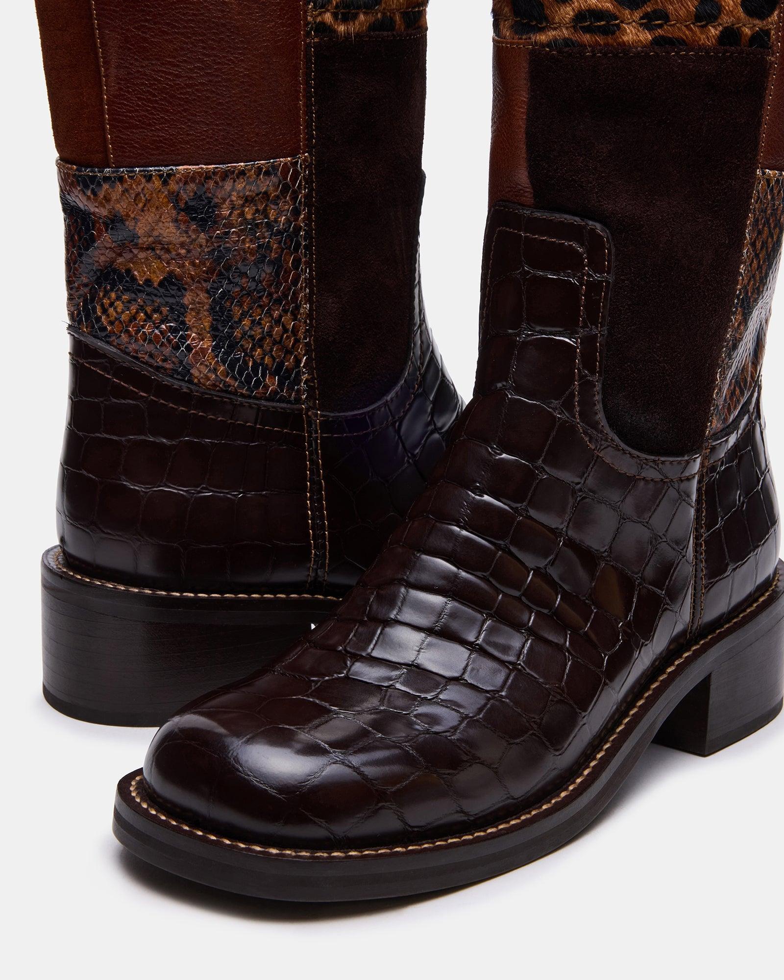 RIGGS BROWN MULTI PATCHES Female Product Image