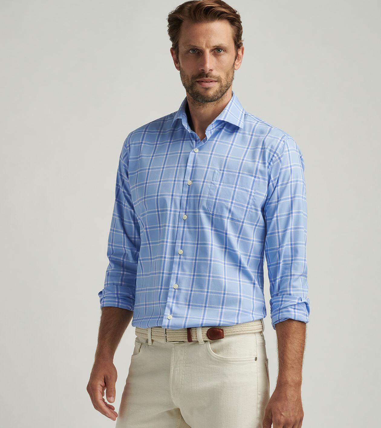 Ullswater Crown Lite Cotton-Stretch Sport Shirt Product Image