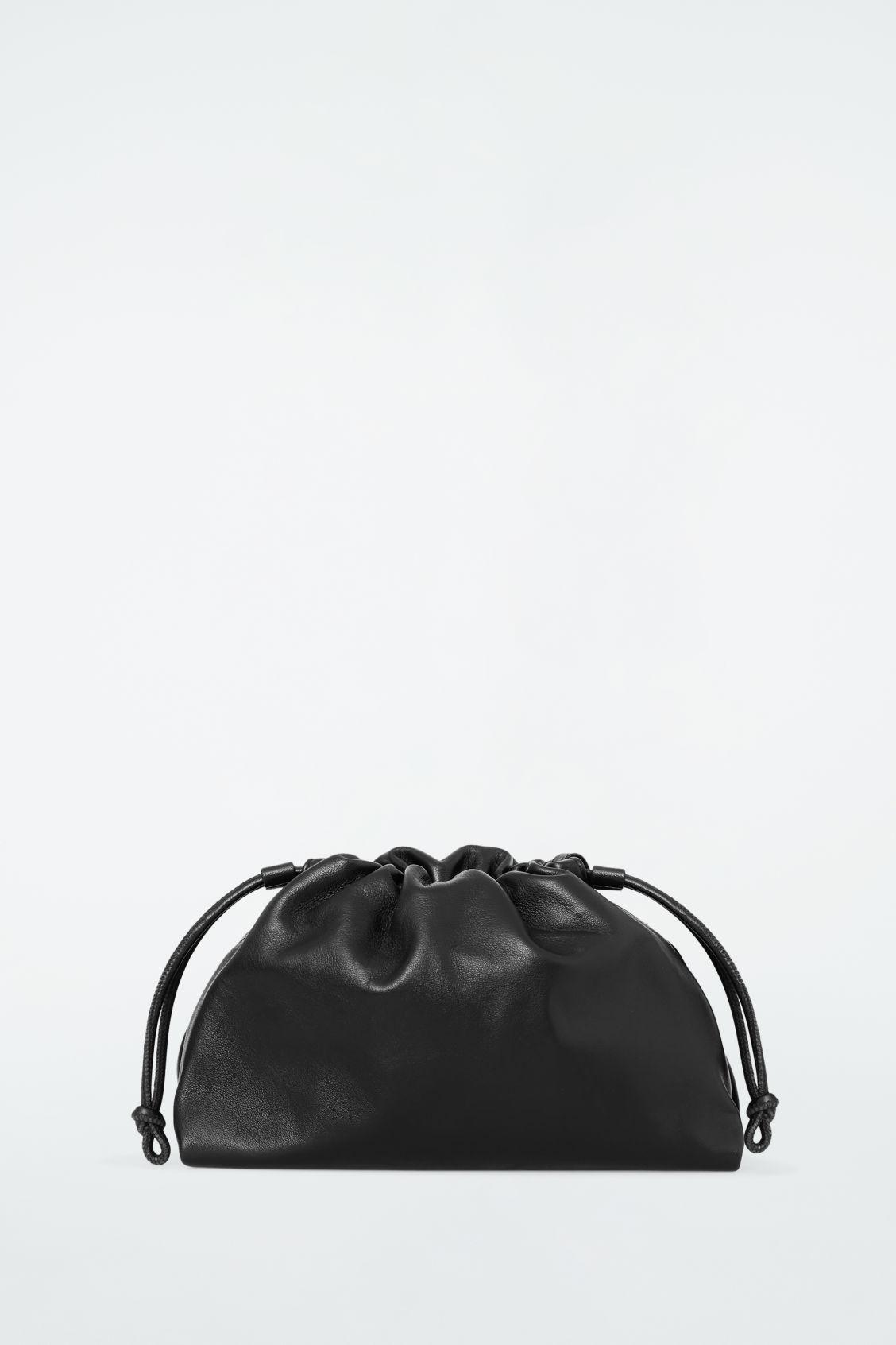 MINI CAVATELLI CLUTCH BAG - LEATHER Product Image