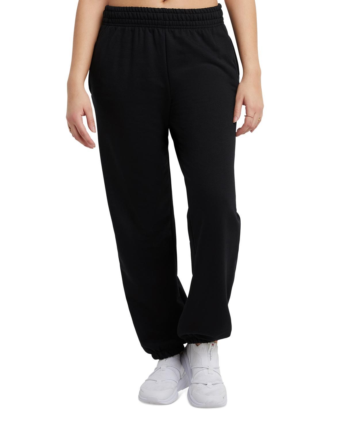 Champion Womens Powerblend Fleece Oversized Boyfriend Sweatpants Product Image