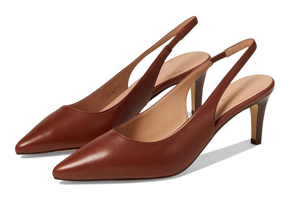 Womens Vandam 65MM Leather Slingback Pumps Product Image