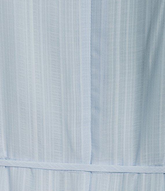 Moda Tara Plus Size Flutter Sleeve Chiffon Sheath Maxi Dress Product Image