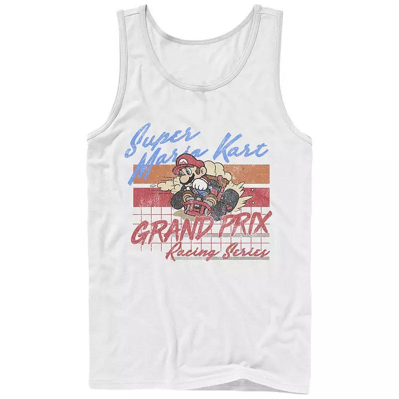 Men's Nintendo Super Mario Kart Grand Prix Tank Top,  Product Image