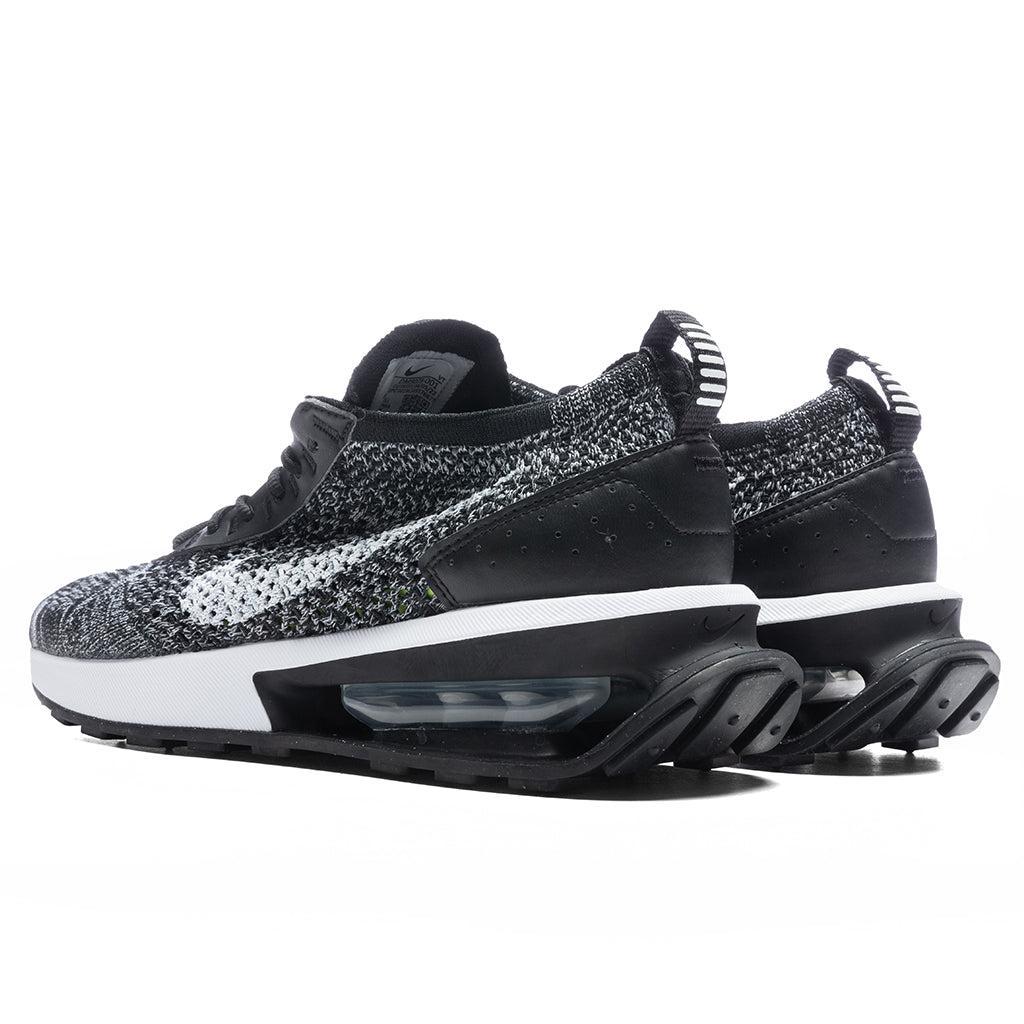 Women's Air Max Flyknit Racer - Black/White Female Product Image