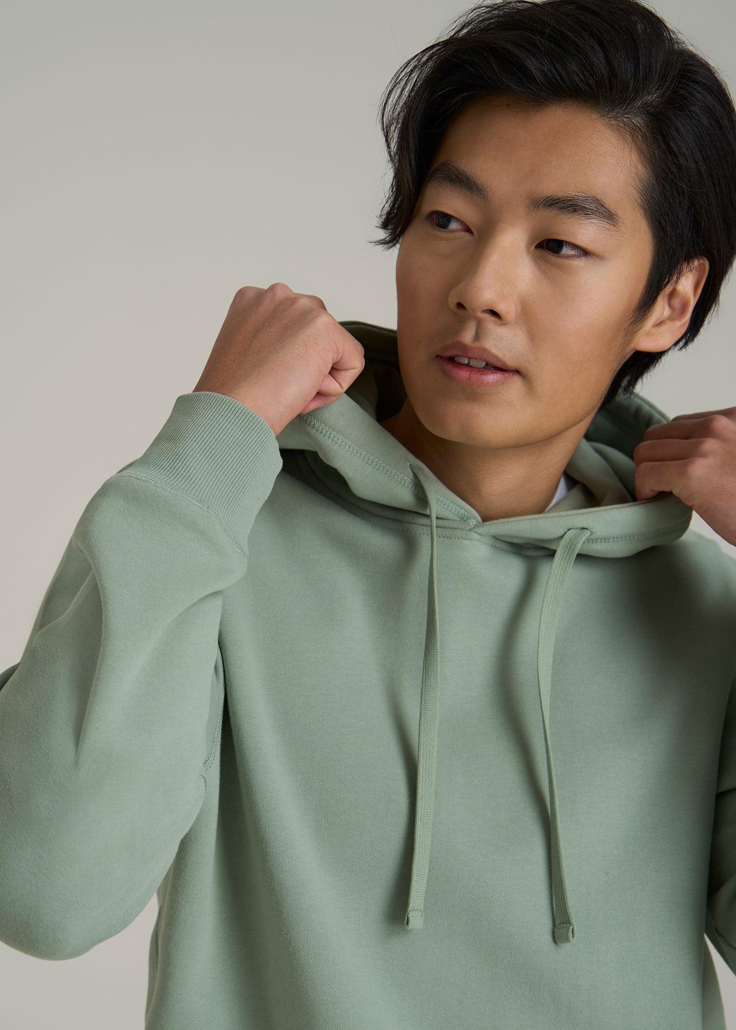 Wearever 2.0 Fleece Hoodie for Tall Men in Seagrass Product Image