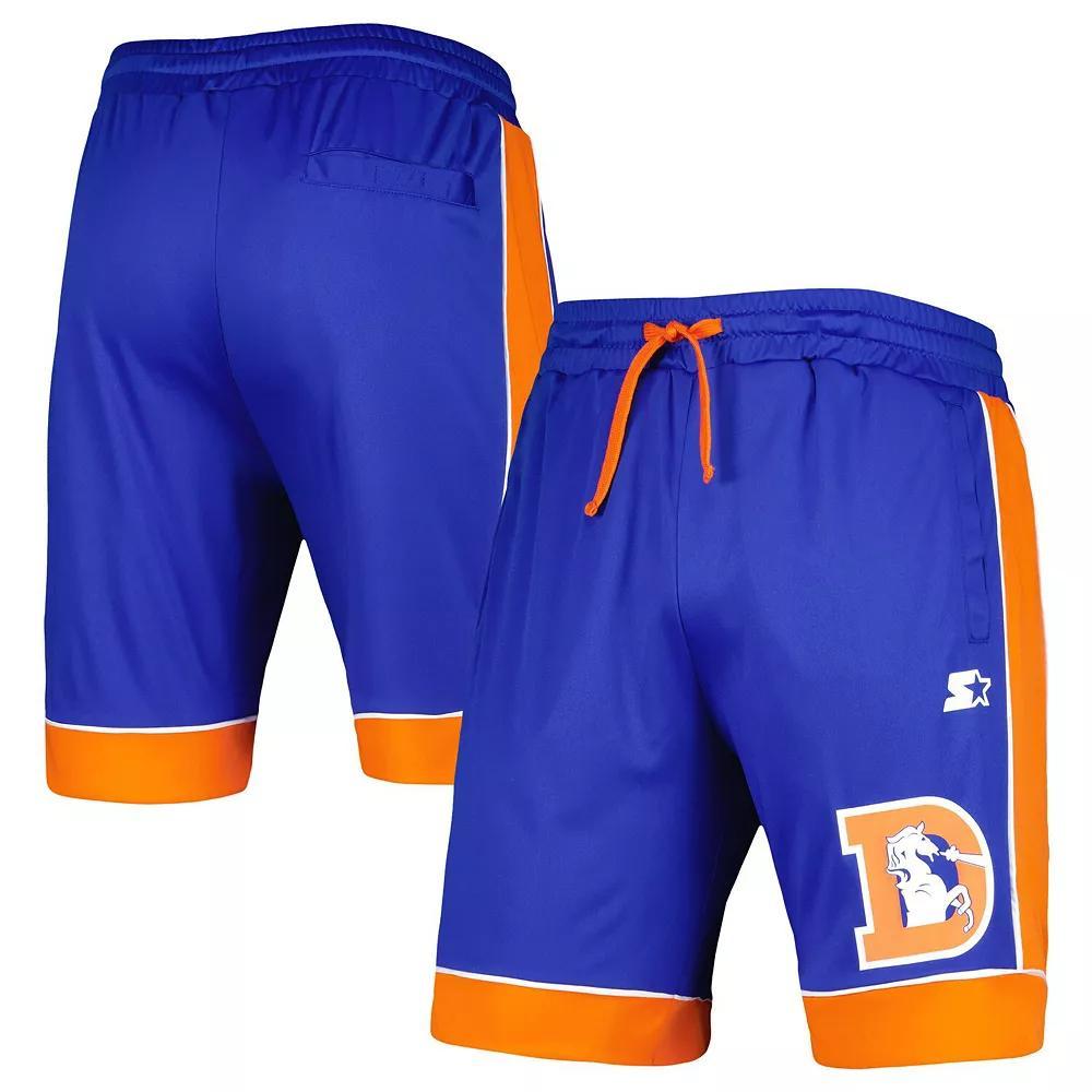 Men's Starter Royal Denver Broncos Throwback Fan Favorite Shorts, Size: XL, Blue Product Image
