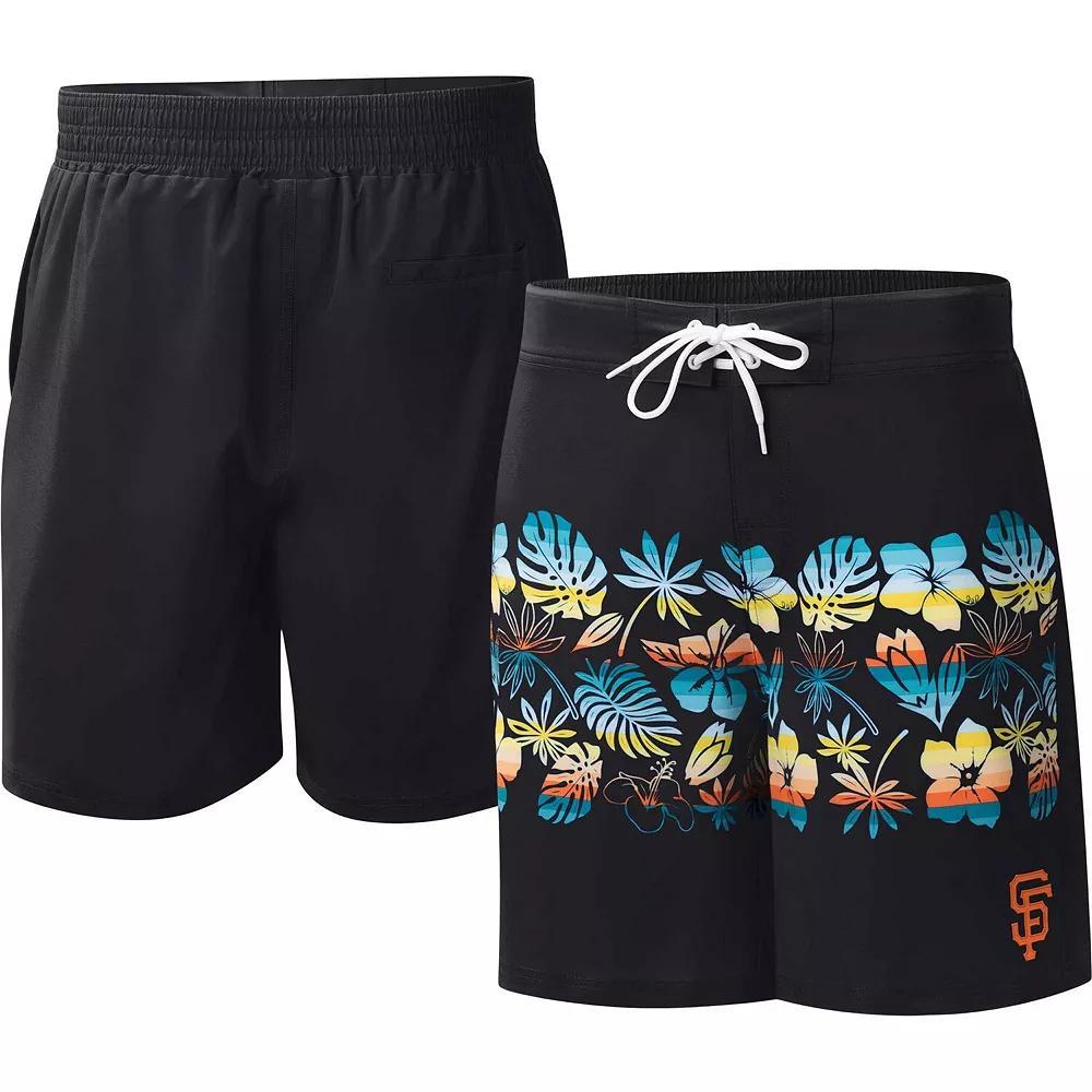 Men's G-III Sports by Carl Banks Black San Francisco Giants Breeze Volley Swim Shorts,  Product Image