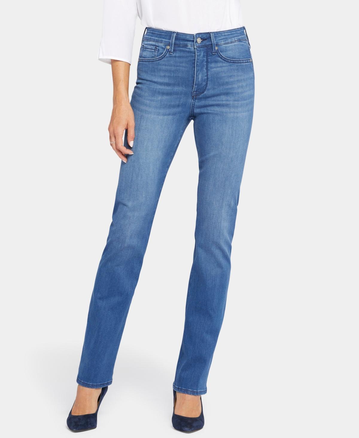 Nydj Womens Le Silhouette High Rise Slim Bootcut Jeans Product Image