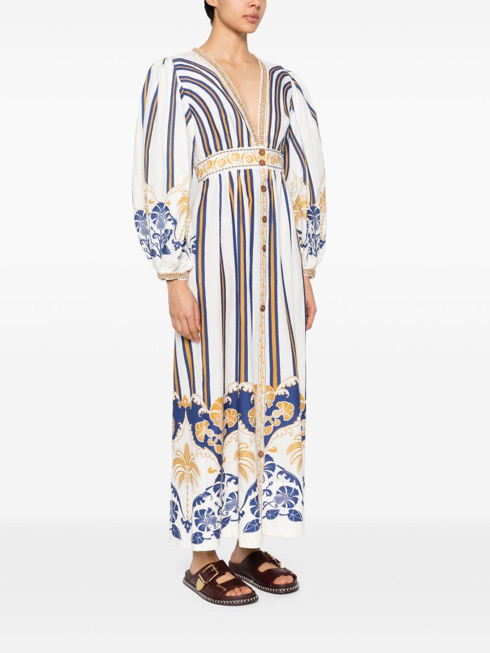 graphic-print maxi dress Product Image