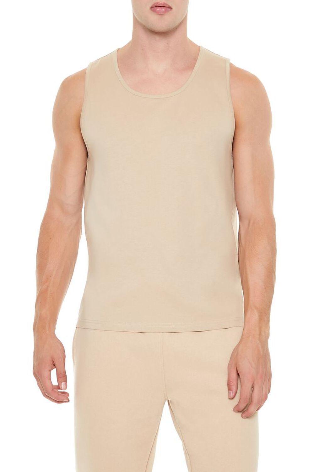 Basic Cotton Scoop Tank Top | Forever 21 Product Image