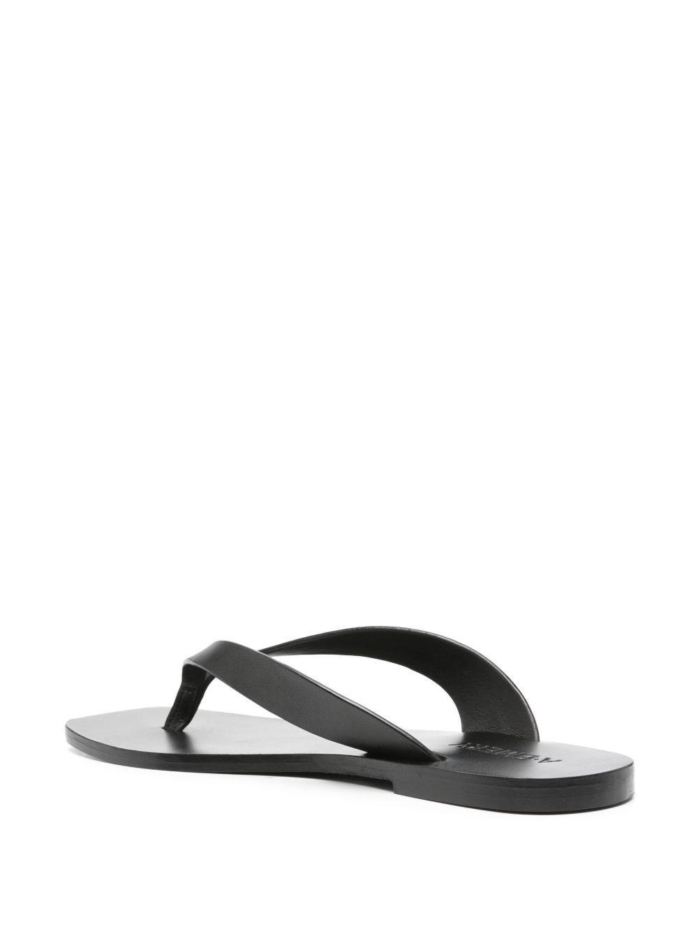 Kinto leather flip flops Product Image