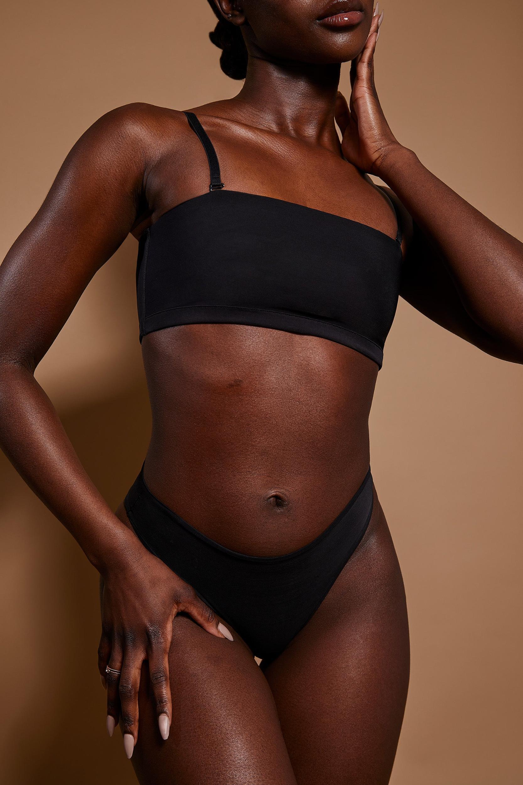 Soft Mesh Brief in Black Product Image