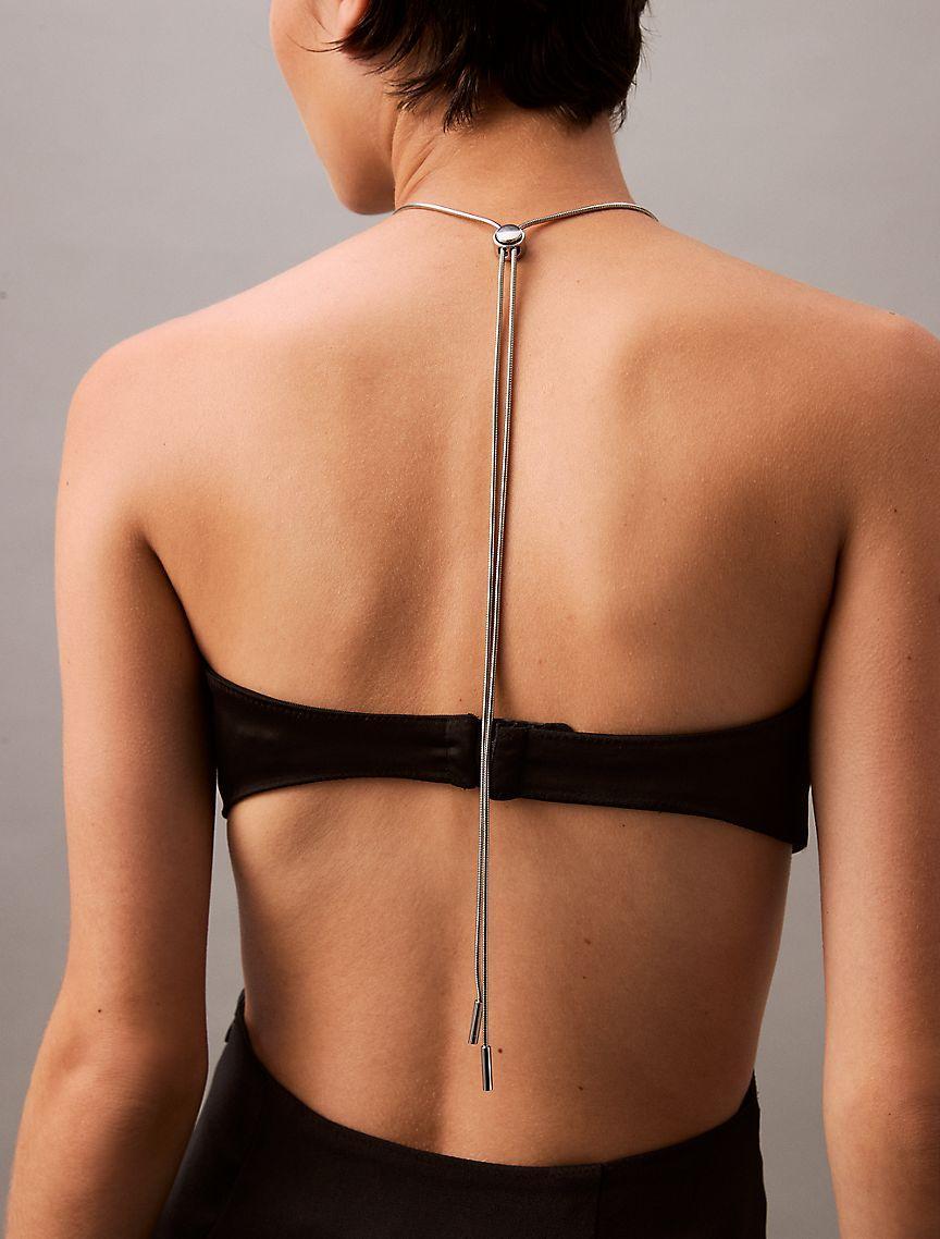 Halter Cut Out Mini Dress Product Image