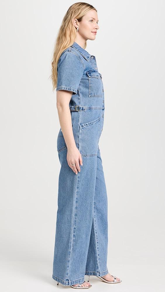 ABRAND Denim Jumpsuit | Shopbop Product Image