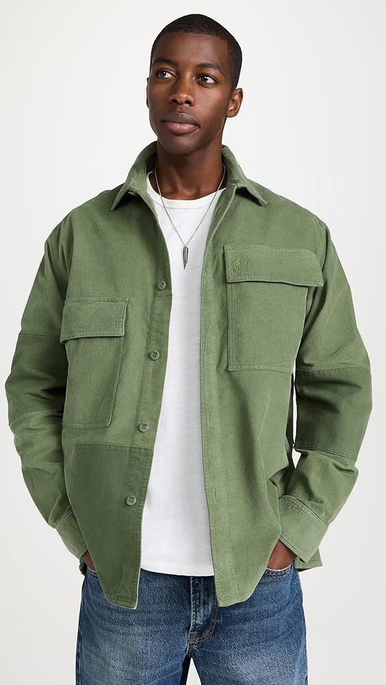 JW Anderson Patchwork Corduroy Overshirt | Shopbop Product Image