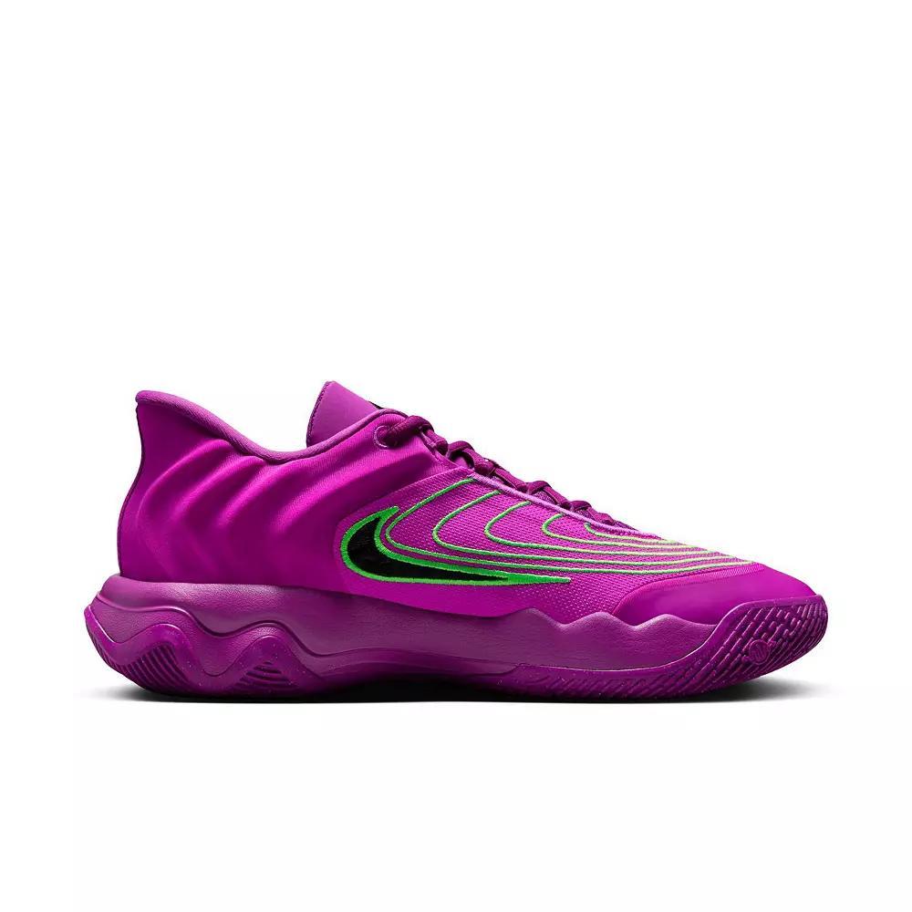 Nike Giannis Immorality 4 Men's Basketball Shoes, Size: 7.5, Purple Black Green Product Image