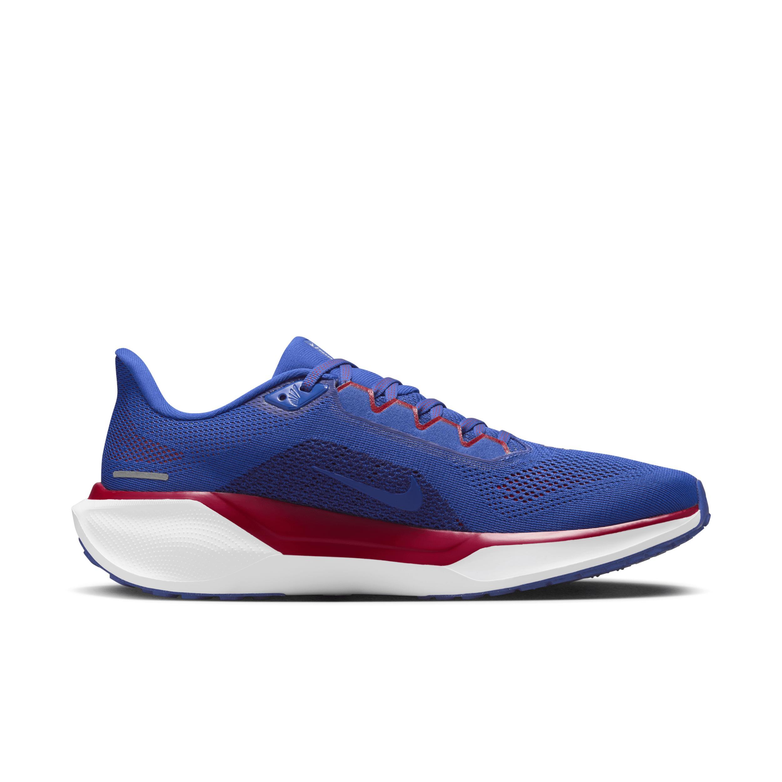 Nike Men's Pegasus 41 NFL New York Giants Road Running Shoes Product Image