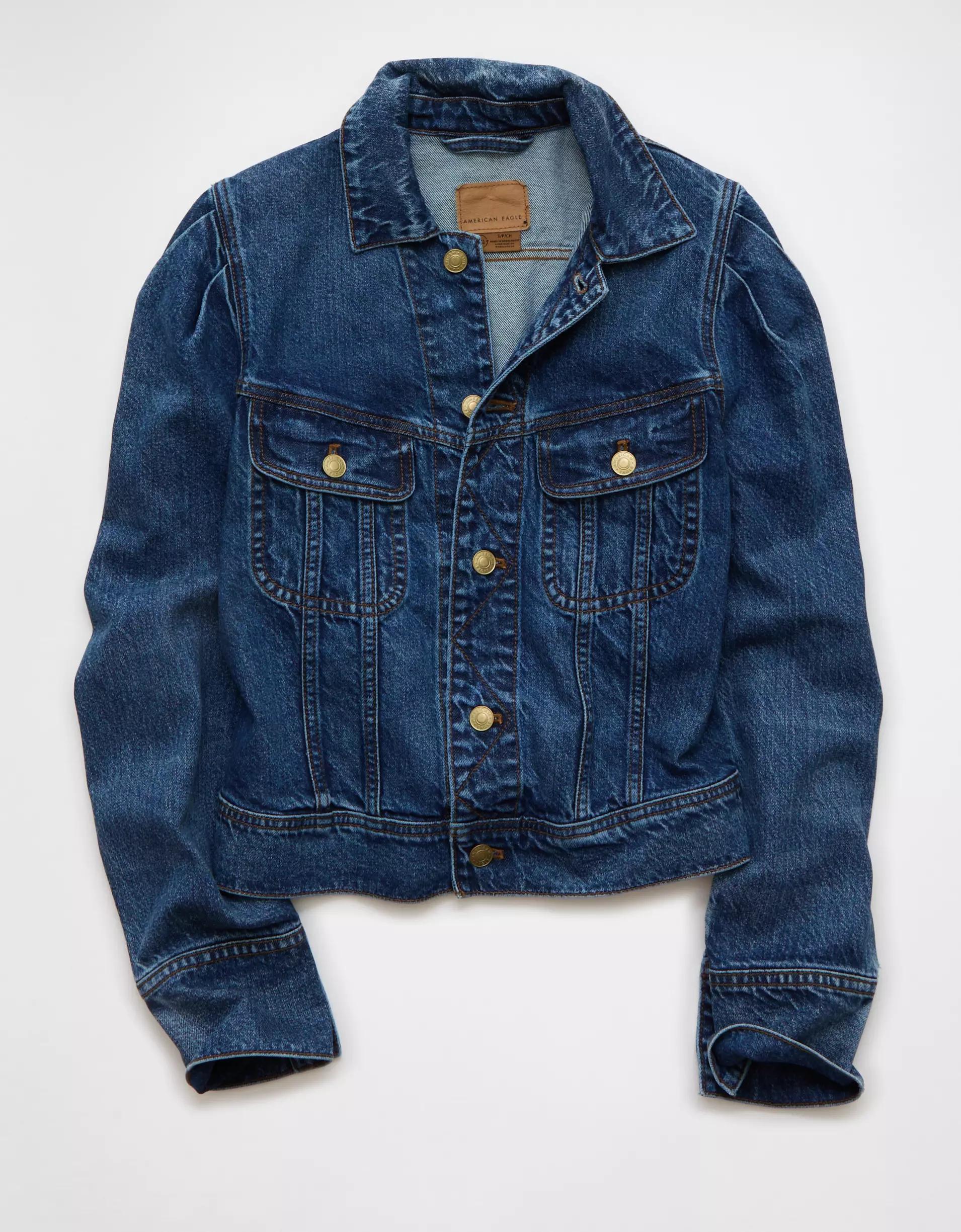 AE Retro Denim Jacket Product Image