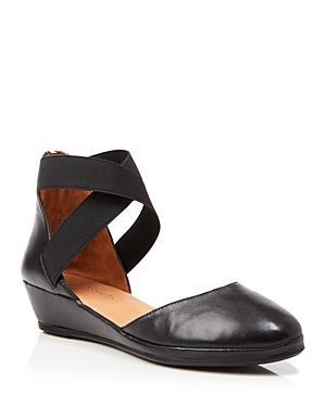 Gentle Souls Ankle Strap Demiwedges - Noa Product Image