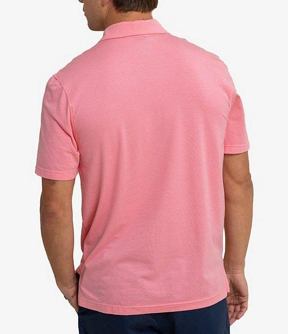 Southern Tide Seaport Davenport Stripe Short Sleeve Polo Shirt Product Image