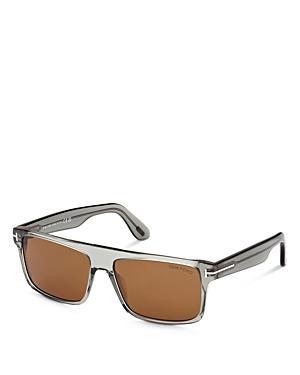 Mens Philippe T-Logo Rectangle Sunglasses Product Image