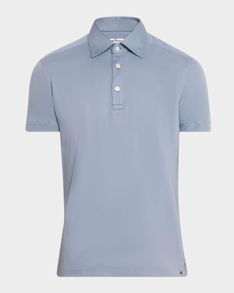 Mens Cotton Polo Shirt Product Image