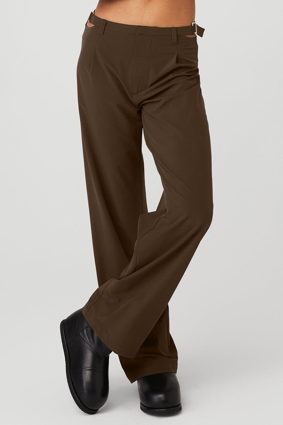 Mid-Rise Showdown Trouser - Espresso Product Image