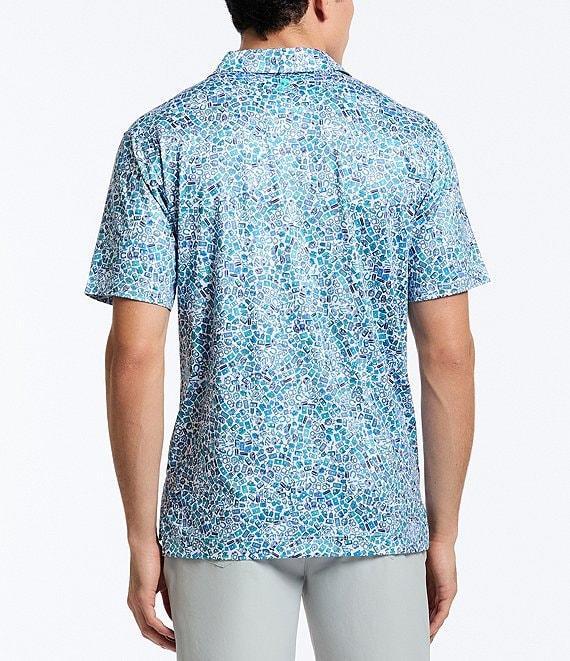 Robert Graham Lucky Stroke Performance Stretch Short Sleeve Polo Shirt Product Image