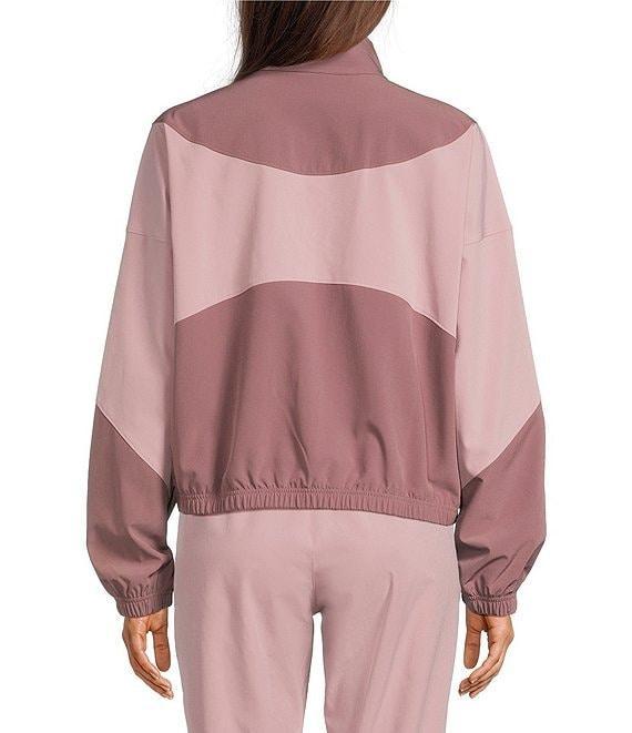 Under Armour Rival Stand Collar Long Sleeve Water Resistant Jacket Product Image