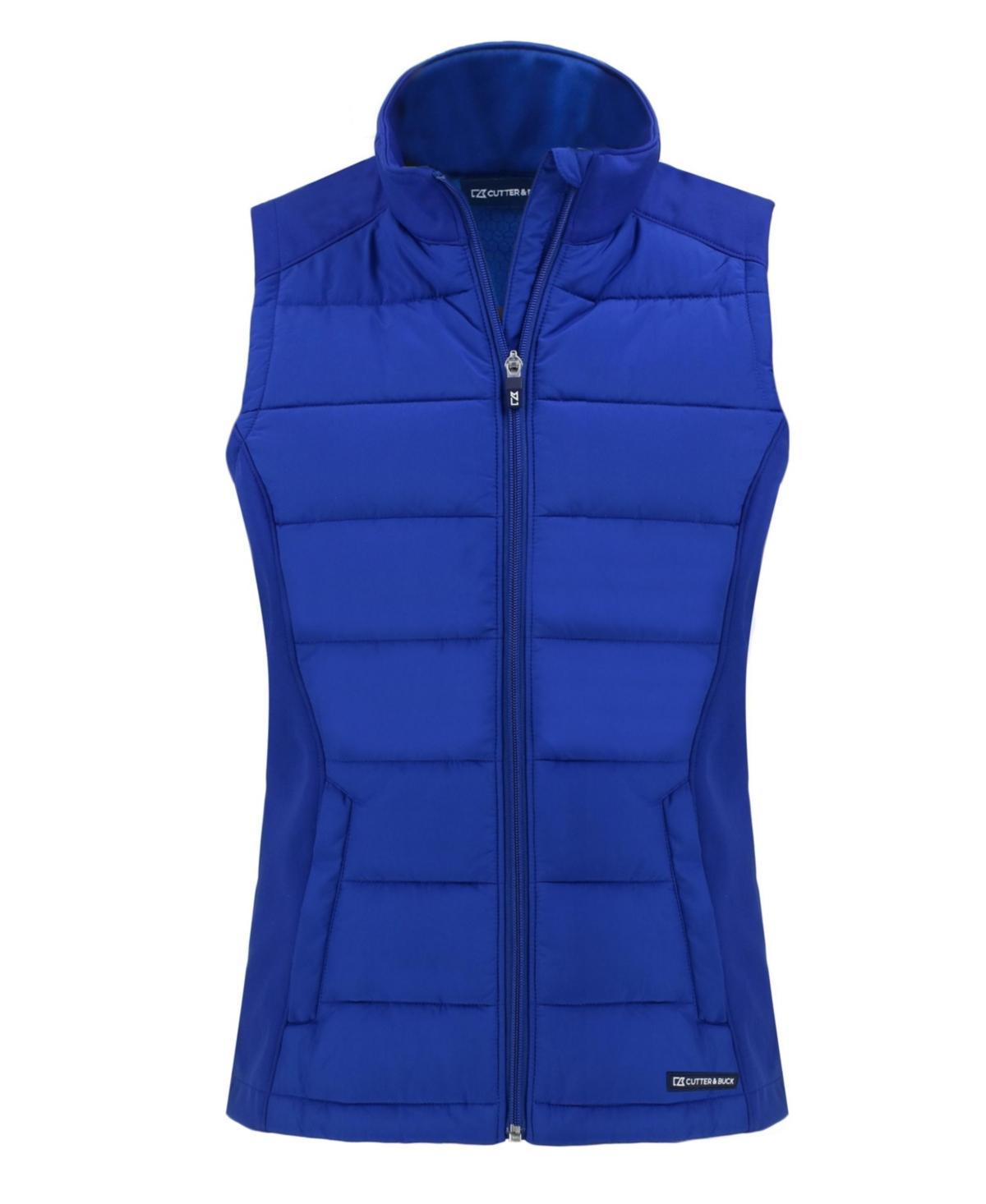 Cutter & Buck Womens Evoke Hybrid Eco Softshell Recycled Full Zip Vest Product Image