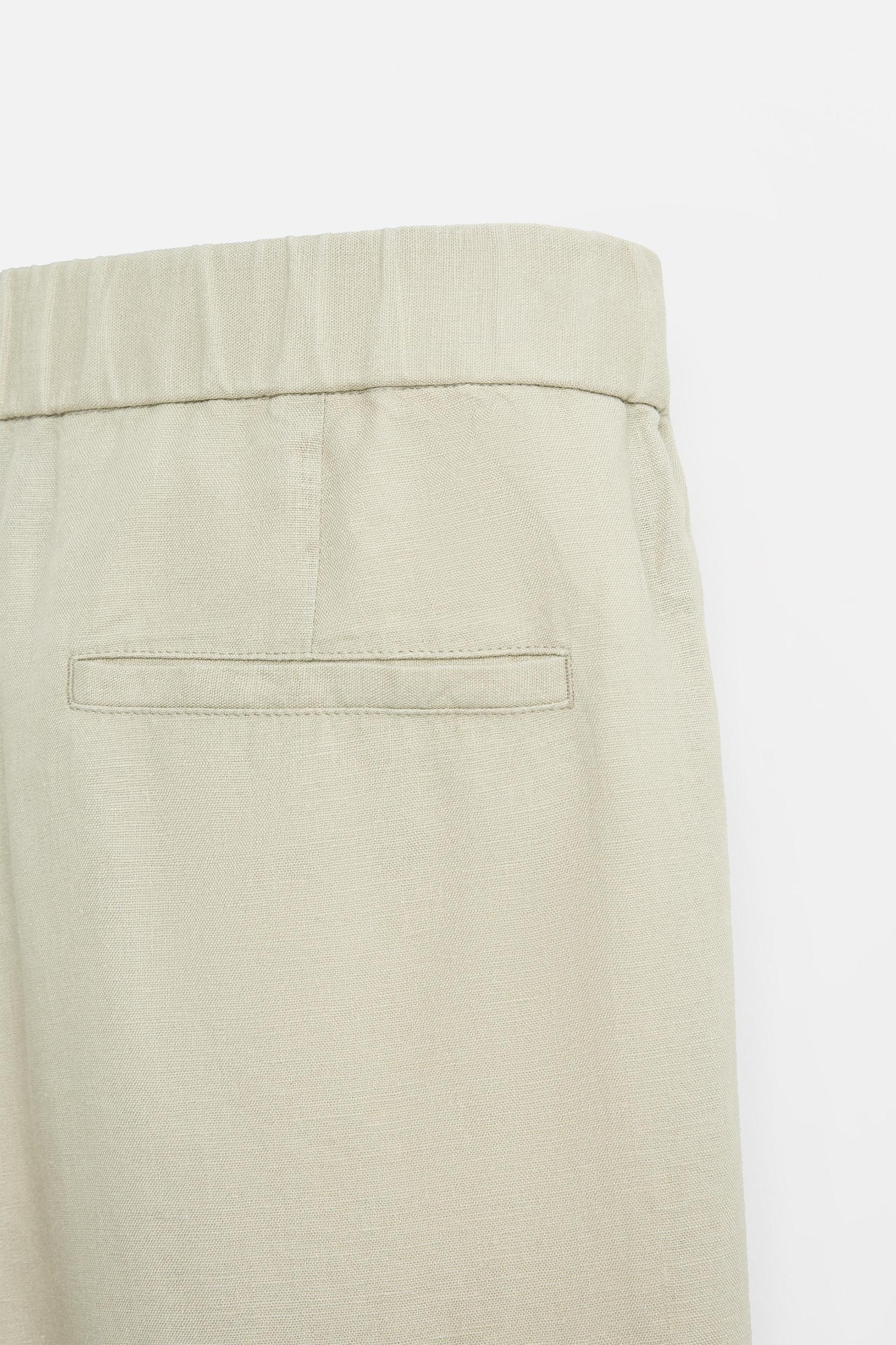 LINEN PANTS IN 100% LINEN Product Image