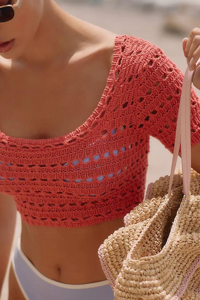 LSPACE Sweetest Thing Crochet Top Product Image