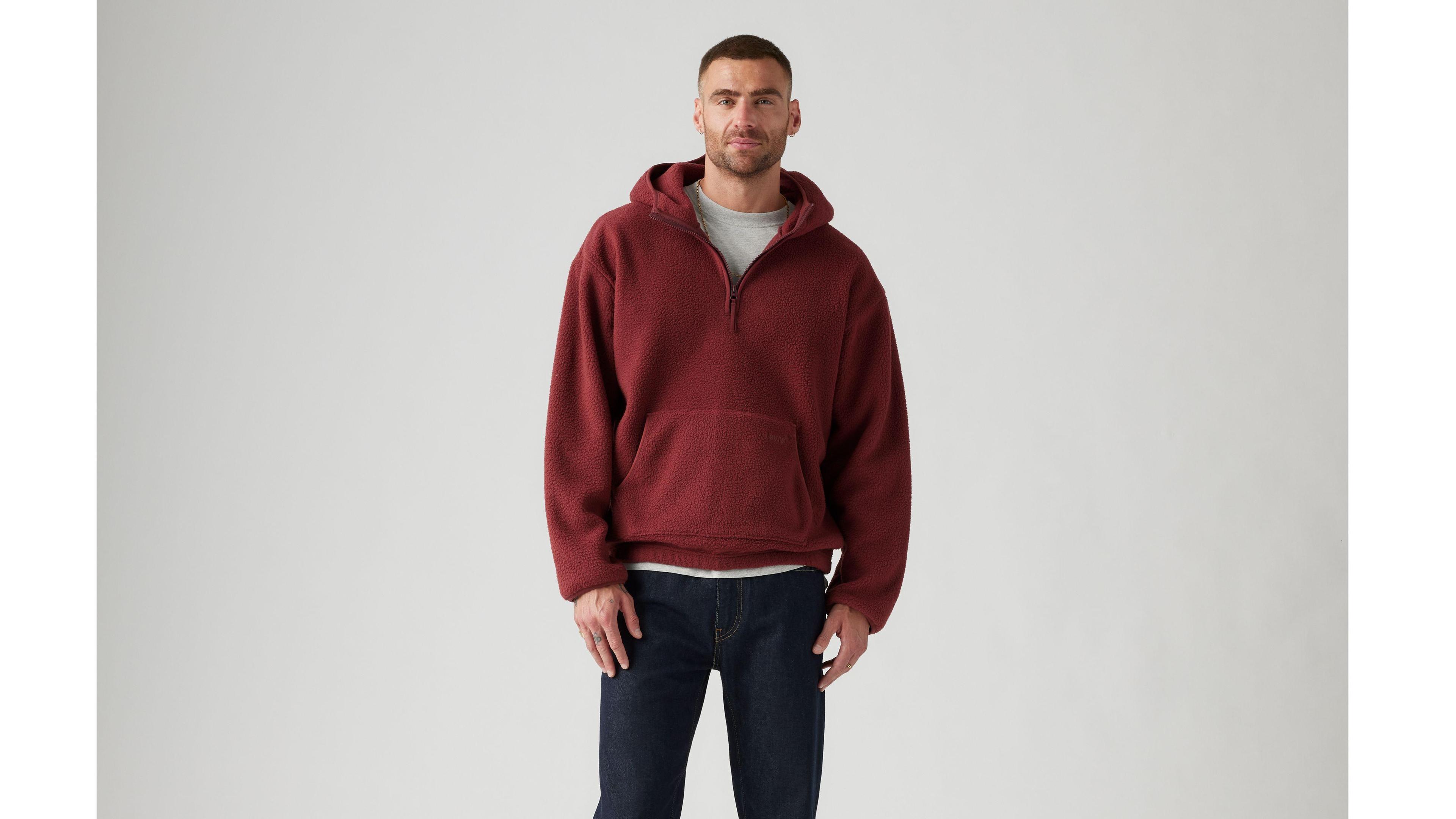 Hooded Sherpa Pullover Product Image