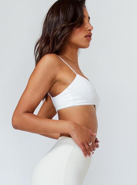 Kiki Bralette White Product Image