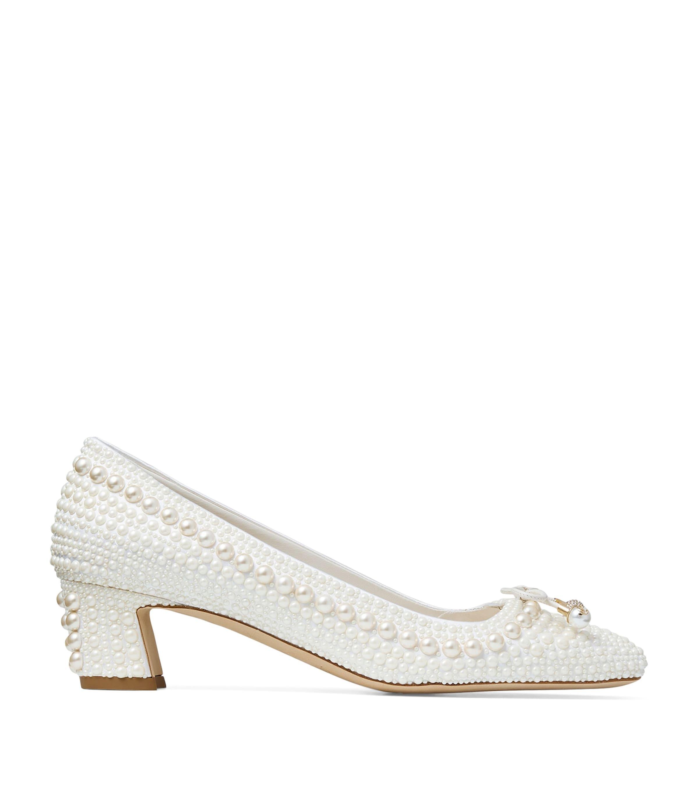 JIMMY CHOO Elme Pumps 45mm In Neutral Product Image