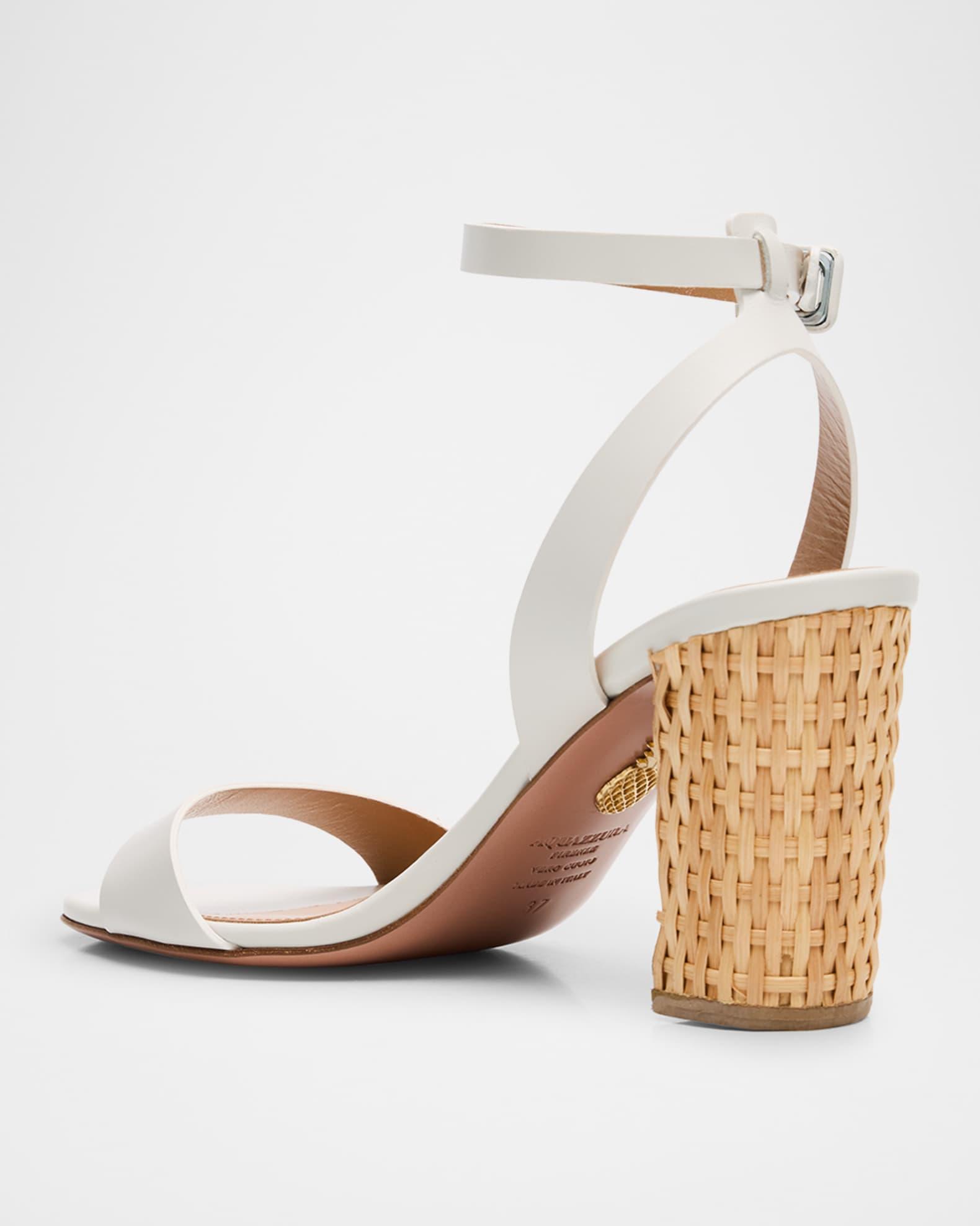 Sunseeker Leather Ankle-Strap Sandals Product Image