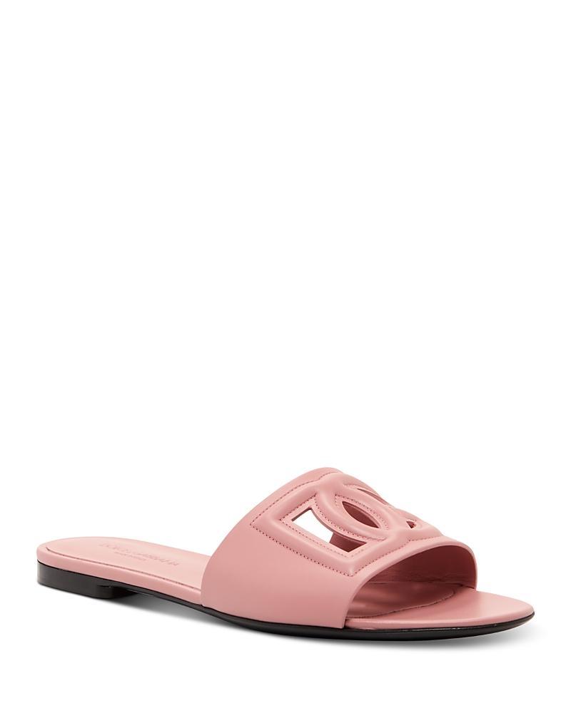 Dolce & Gabbana Womens Slide Sandals Product Image