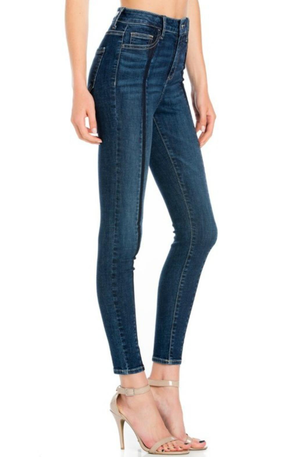 Front-Seam Skinny Jeans Product Image