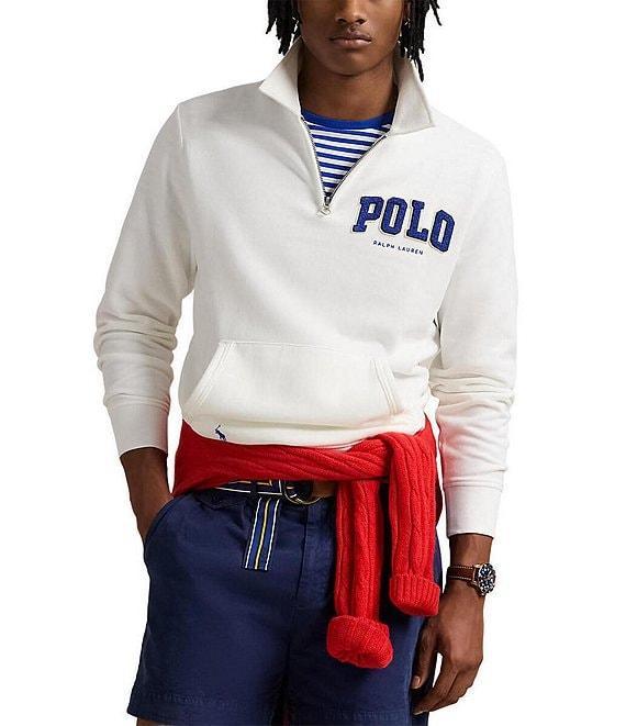 Polo Ralph Lauren Big & Tall RL Fleece Logo Quarter-Zip Sweatshirt Product Image