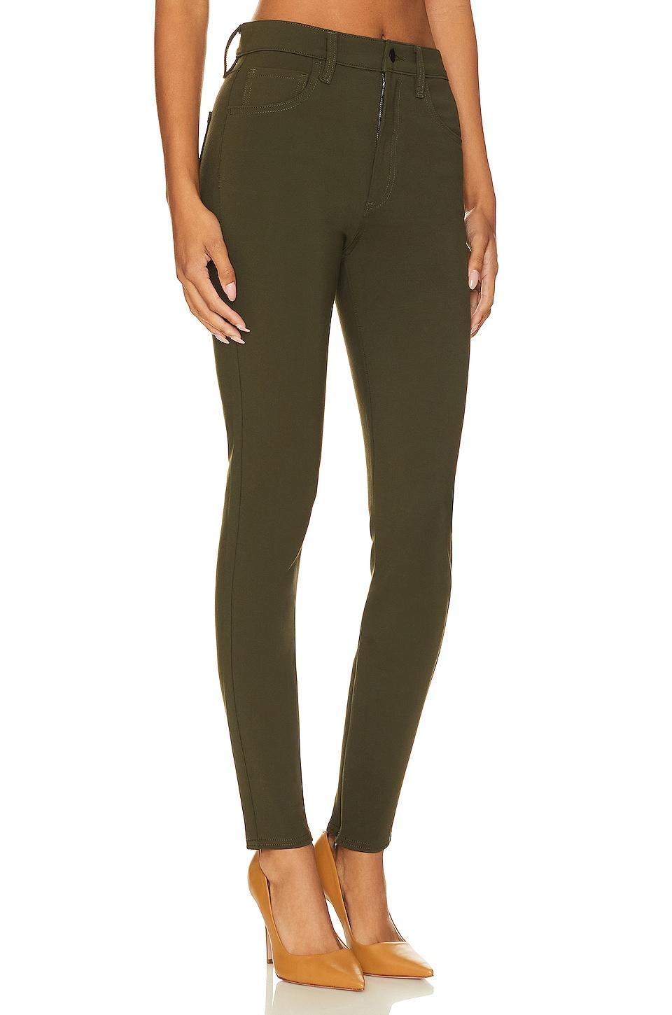 Kendall High Rise Skinny Scuba with Zippers PISTOLA Product Image