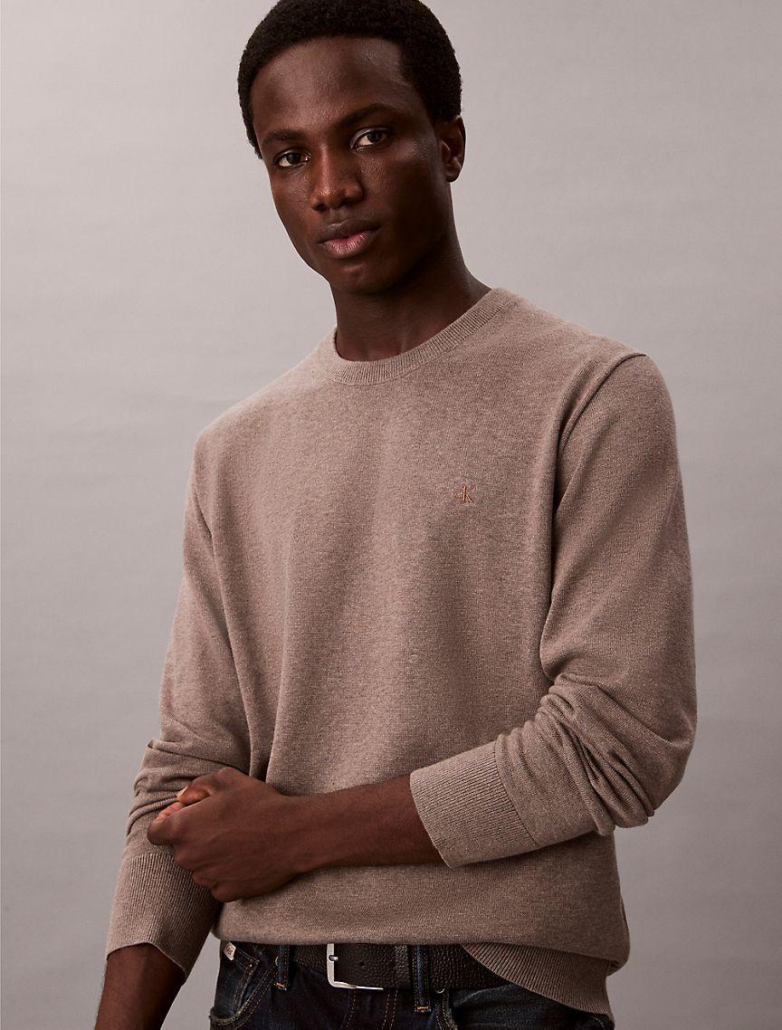 Smooth Cotton Sweater Product Image