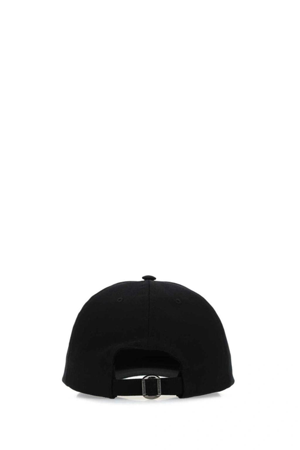 VALENTINO GARAVANI Vltn Logo Printed Baseball Cap In Black Product Image