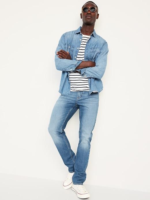 Straight Built-In Flex Jeans Product Image