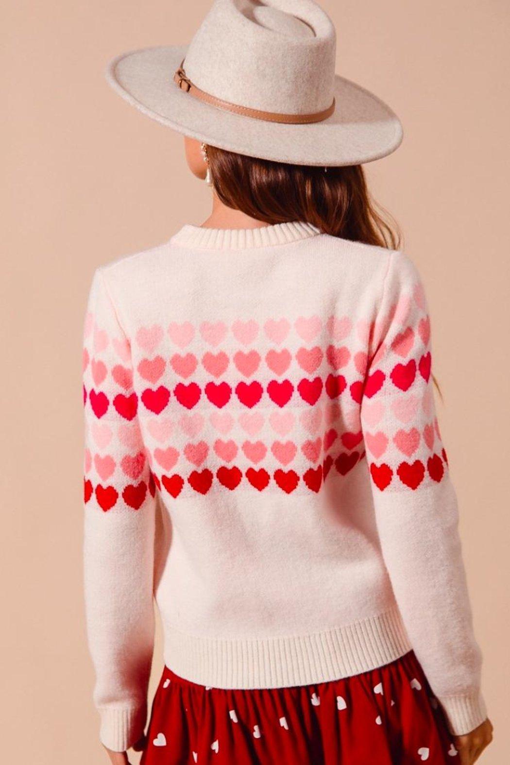 Valentine Heart Sweater Product Image