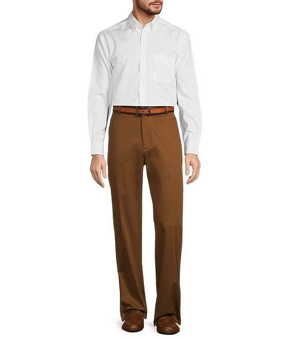 TravelSmart Classic Fit Flat Front Non-Iron Chino Pants Product Image