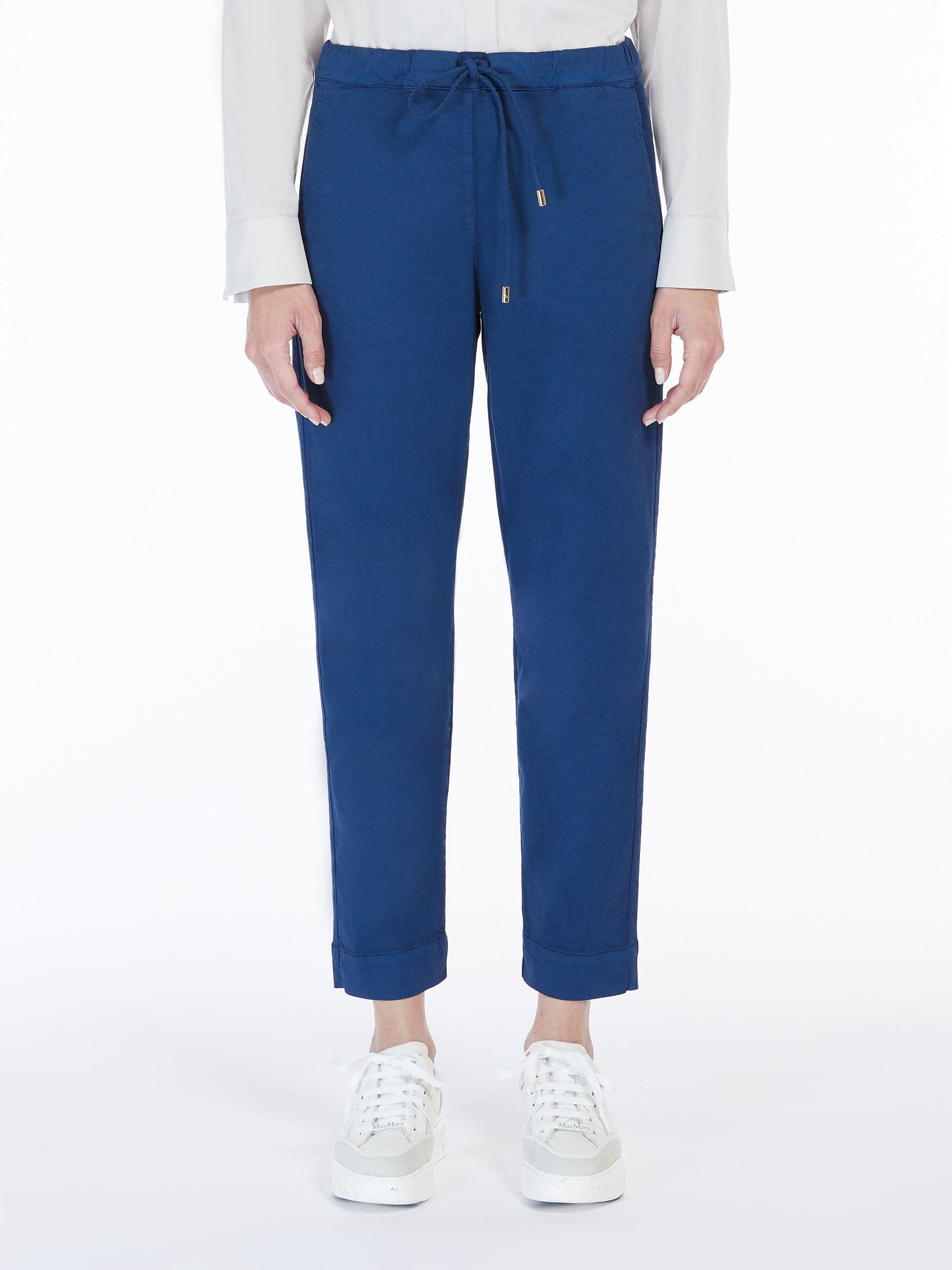 Max Mara Terreno Cotton Drill Joggers Product Image