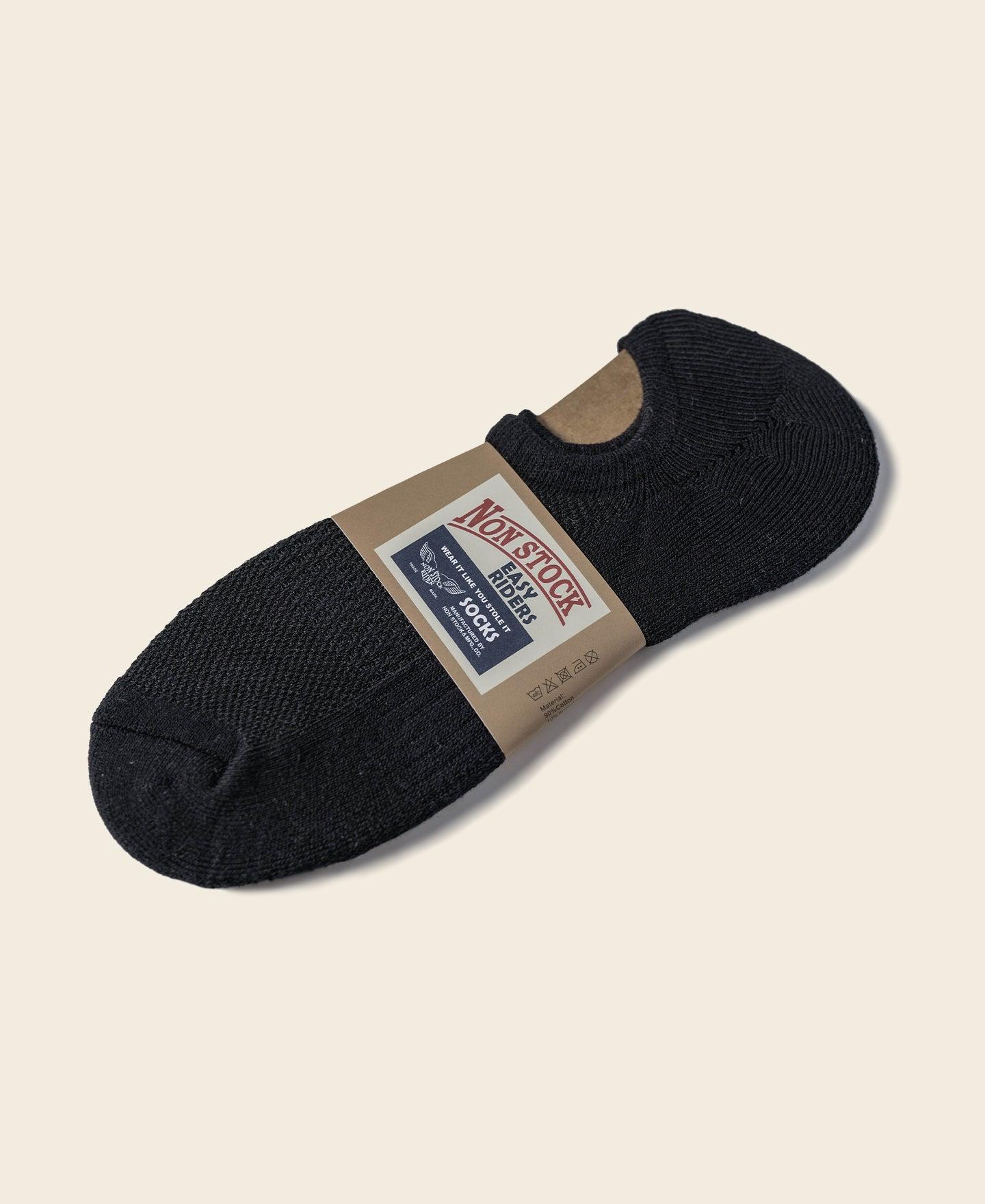 Colored Cotton No Show Socks - Embryo Product Image