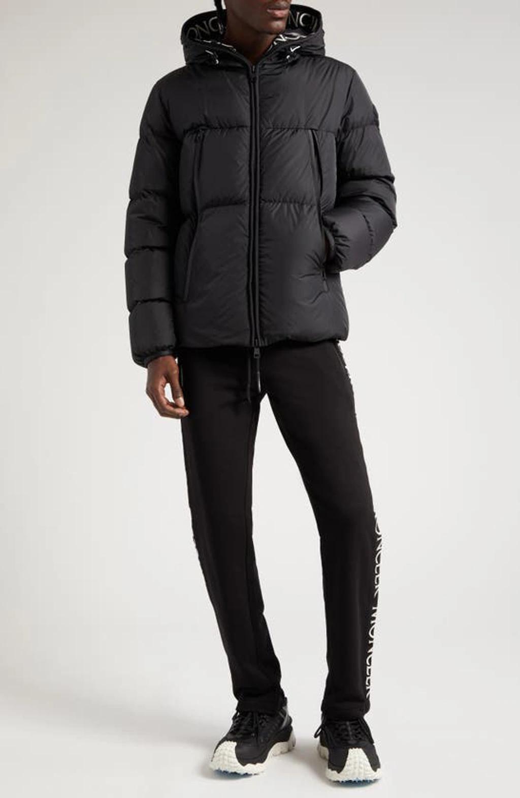 MONCLER Montcla Hooded Padded Jacket In Black Product Image