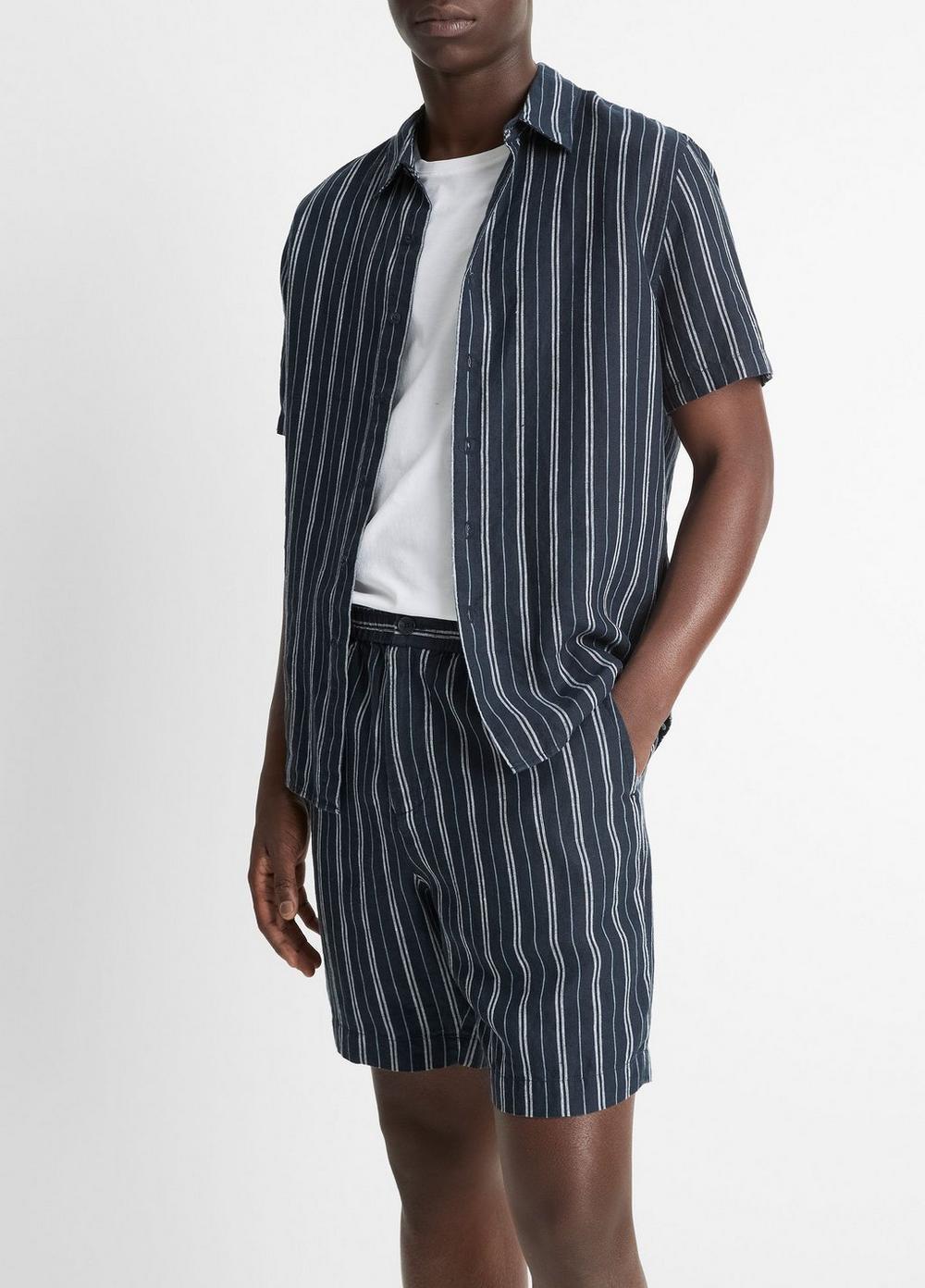 Mesa Stripe Hemp Beach Short Product Image