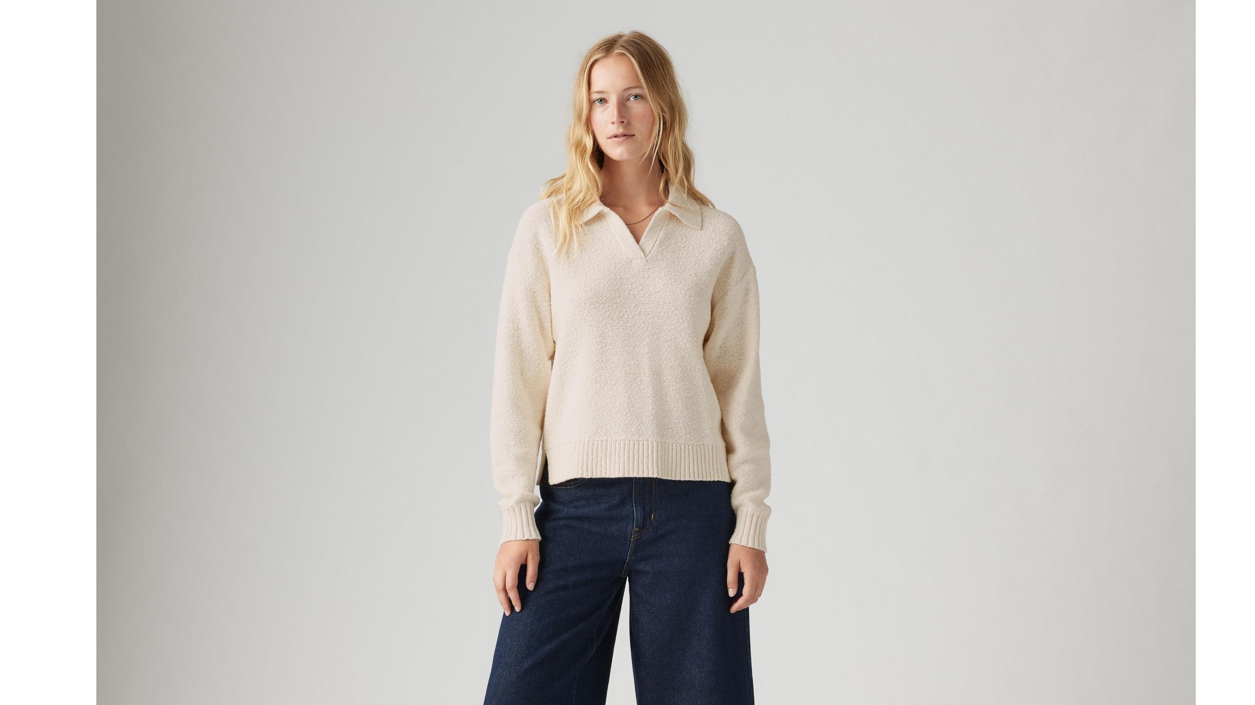 Satellite Polo Sweater Product Image